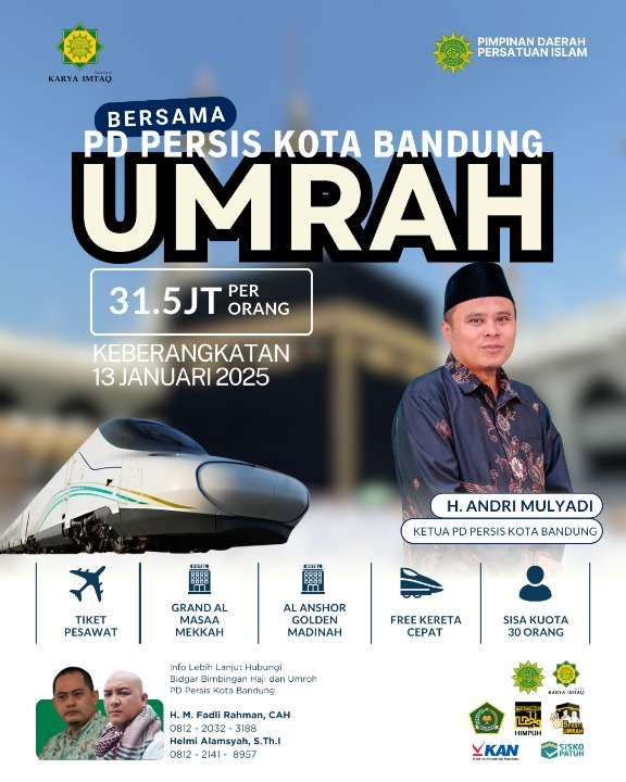 Umroh Bersama PD PERSIS Kabupaten Deli Serdang